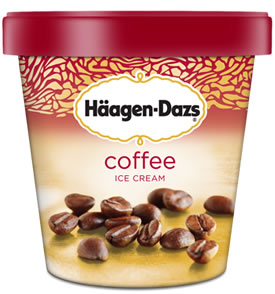 Image result for haagen daz coffee ice cream pics