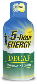 5 Hour Energy Decaf