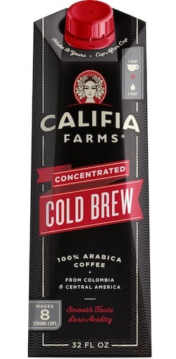 Califia Farms Cold Brew Coffee