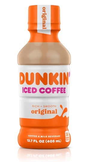 Bottled Iced Coffee Dunkin Donuts