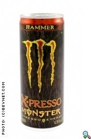 Caffeine In Monster Hammer X-Presso