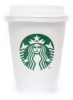 Starbucks Grande Caffe Latte