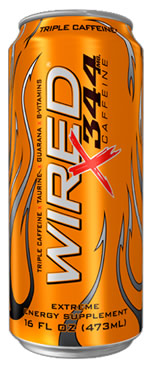 Wired X344 Energy Drink