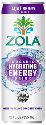 Zola Organic Hydrating Energy Drink