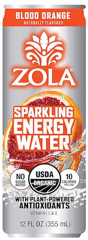 Zola Sparkling Energy Water