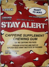 Stay Alert: Caffeinated Military Gum for the Masses
